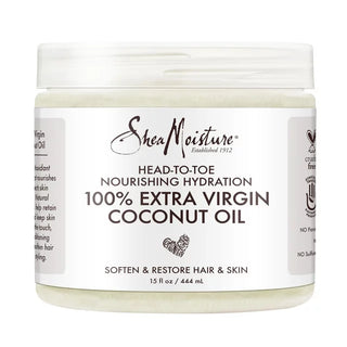 Shea Moisture 100% Extra Virgin Coconut Oil Nourishing Hydration 444ml