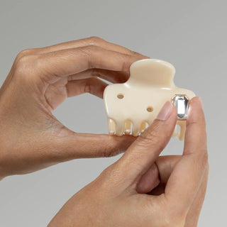 Kitsch pop Cloud Clip 7pc Set Vintage - Pearlized Cream