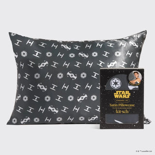 Kitsch Star Wars & Kitsch Satin Pillowcase in Galactic Empire