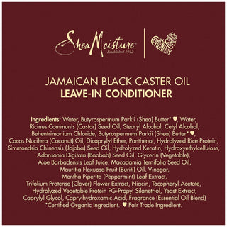 Shea Moisture Jamaican Black Castor Oil Strengthen and Restore Leave-in Conditioner 340g