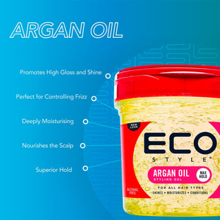 Eco Styler Argan Oil Hair Styling Gel 236ml