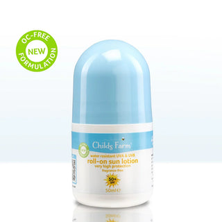 Childs Farm Sensitive Skin Experts 50+ SPF Roll-On Sun Lotion 50ml